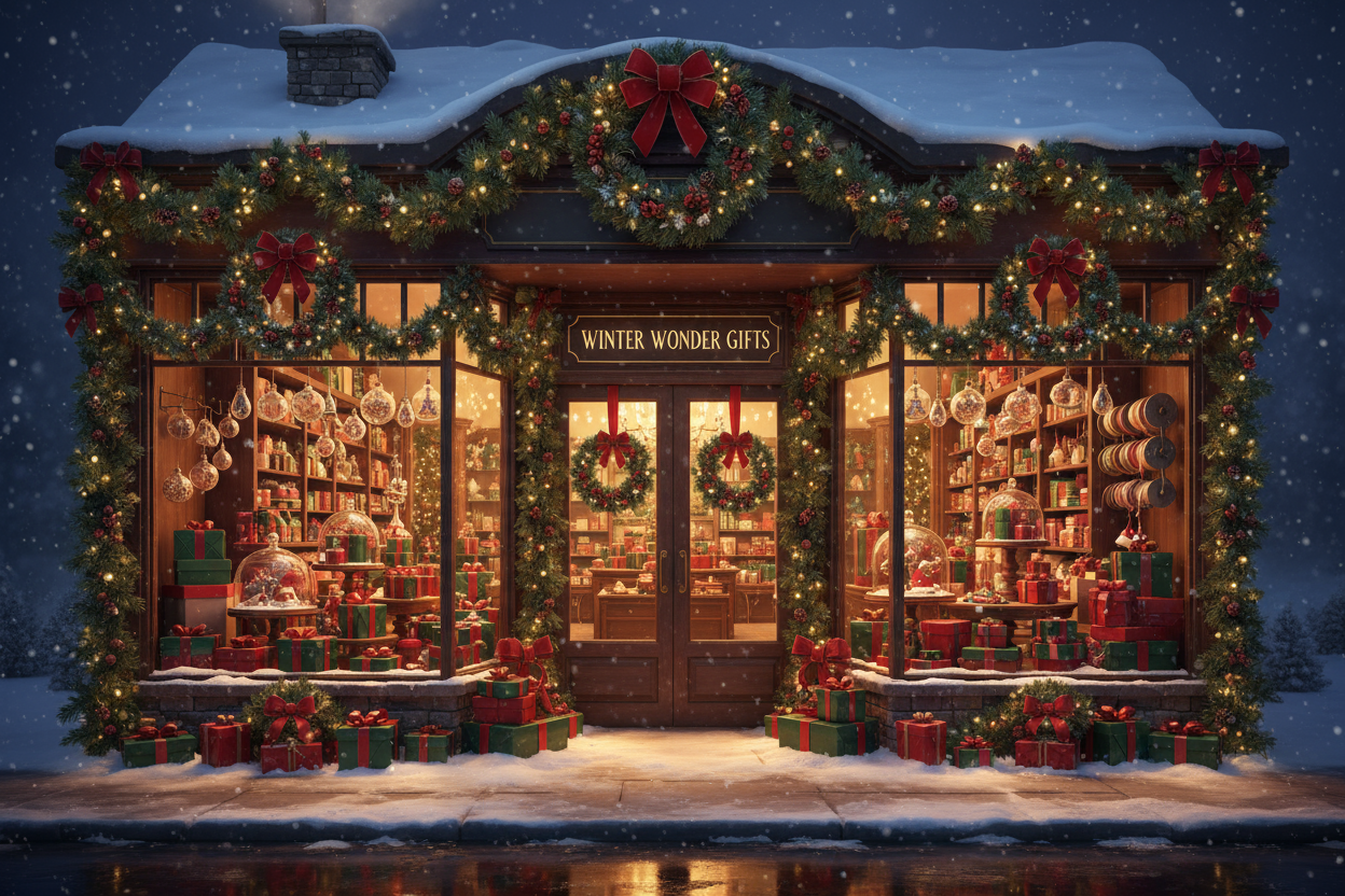 圣诞节礼物店